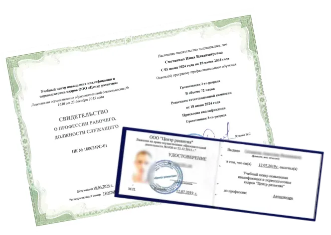 Документы государственного образца